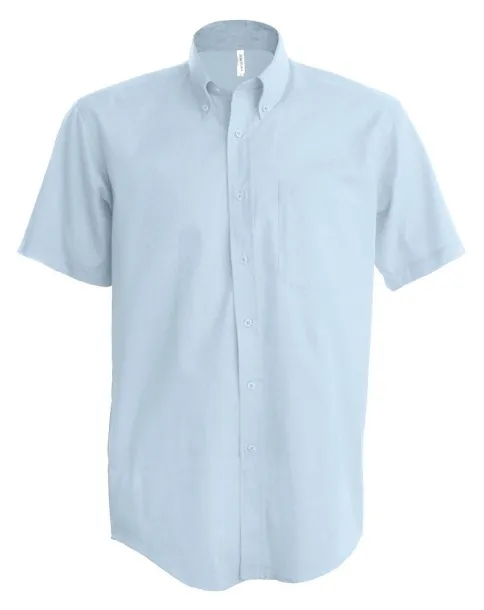  MEN'S SHORT-SLEEVED OXFORD SHIRT - Kariban Oxford Blue