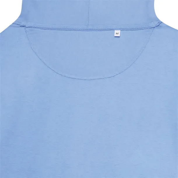  Iqoniq Jasper unisex hoodie od recikliranog pamuka, 340 g/m² - iqoniq sky blue