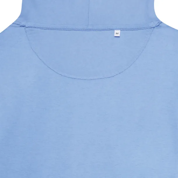 Iqoniq Jasper recycled cotton unisex hoodie - iqoniq sky blue