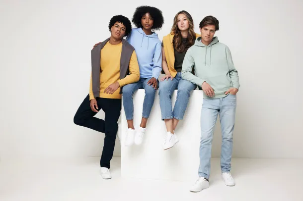  Iqoniq Jasper unisex hoodie od recikliranog pamuka - iqoniq sky blue