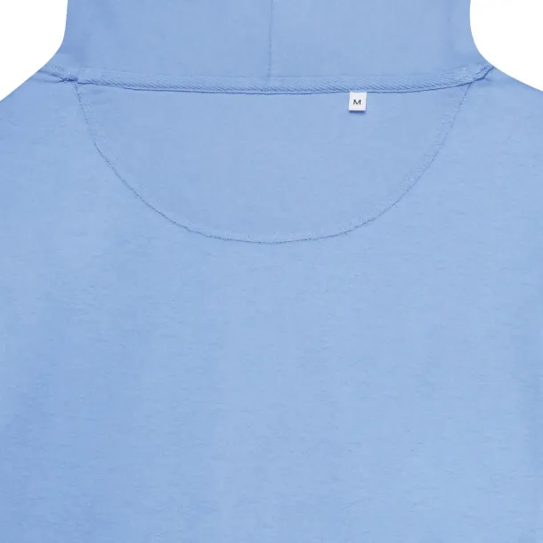  Iqoniq Jasper recycled cotton unisex hoodie - iqoniq sky blue