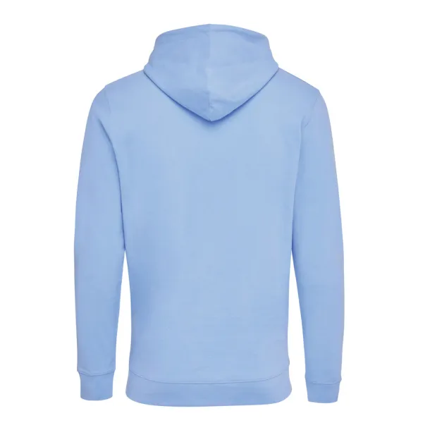  Iqoniq Jasper unisex hoodie od recikliranog pamuka, 340 g/m² - iqoniq sky blue