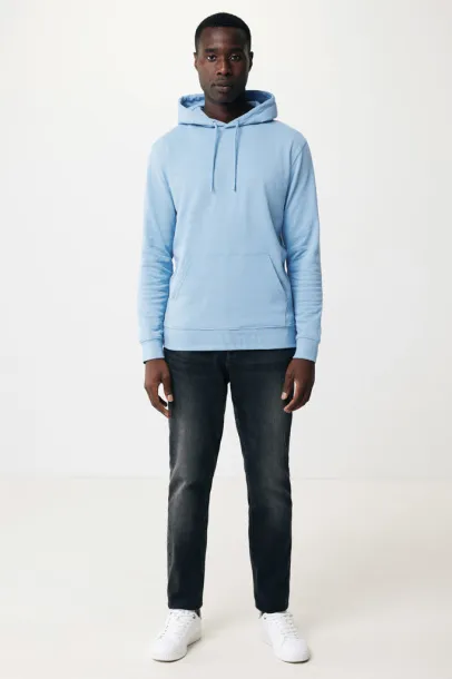  Iqoniq Jasper unisex hoodie od recikliranog pamuka, 340 g/m² - iqoniq sky blue