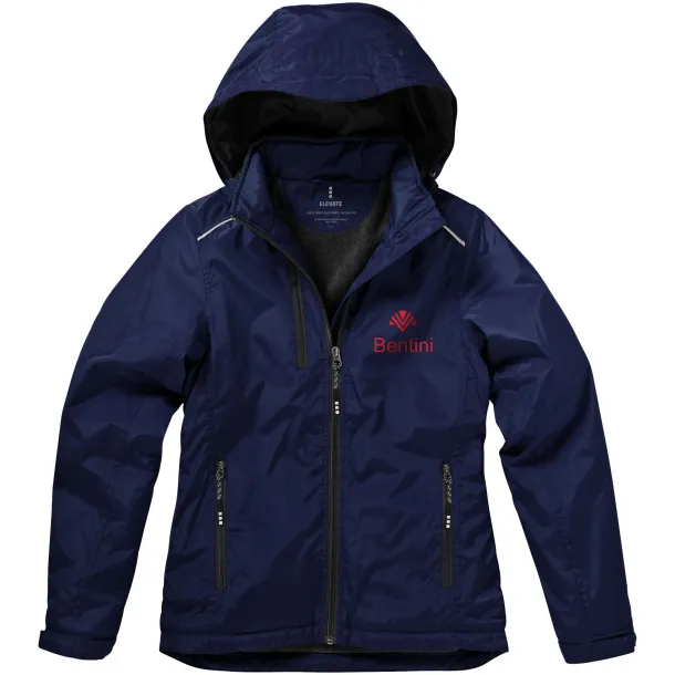 Smithers fleece lined ladies jacket - Elevate Navy Blue