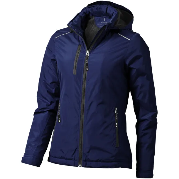 Smithers fleece lined ladies jacket - Elevate Navy Blue
