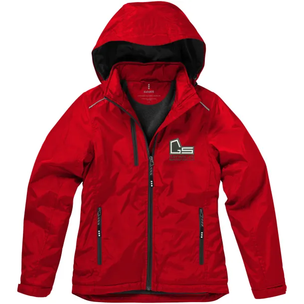 Smithers fleece lined ladies jacket - Elevate Red