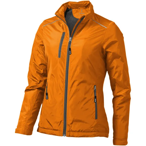 Smithers fleece lined ladies jacket - Elevate Orange
