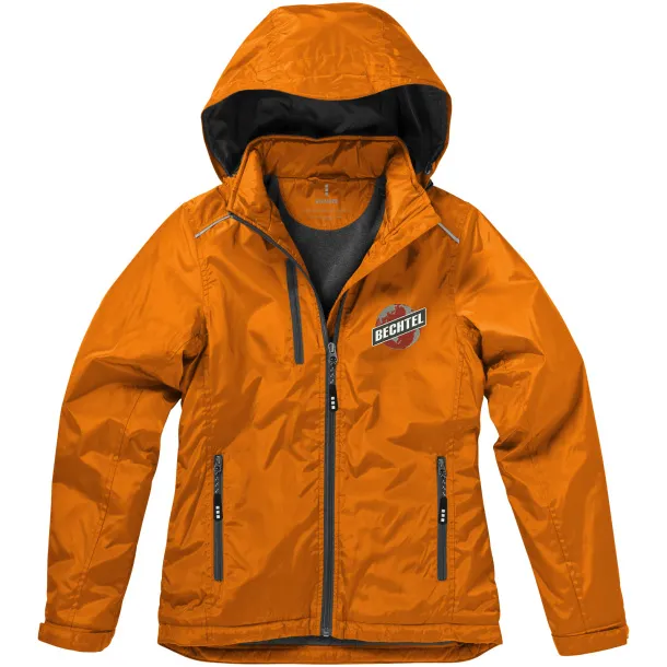 Smithers fleece lined ladies jacket - Elevate Orange