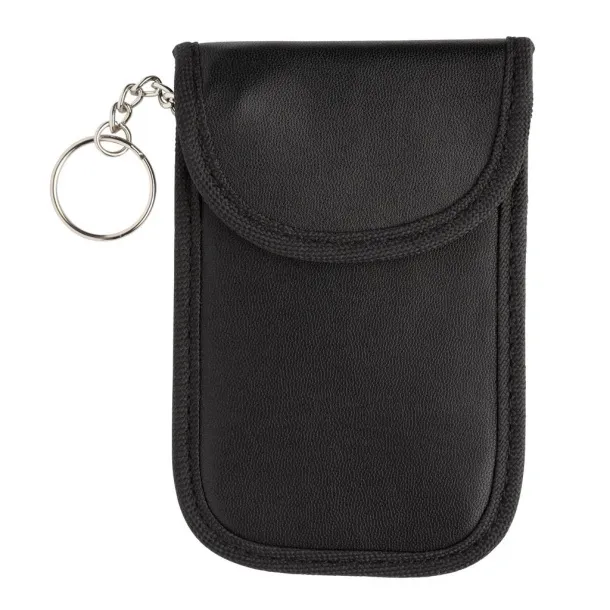  Anti theft RFID car key pouch Black