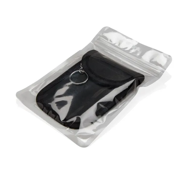  Anti theft RFID car key pouch Black