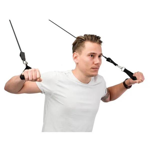  Fitness resistance bands, 5 pcs black
