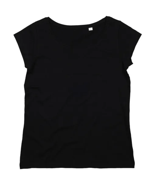  Women's Organic U-Neck T - Mantis Black