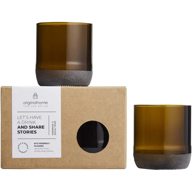 Originalhome set čaša,160 ml - Originalhome Smeđa