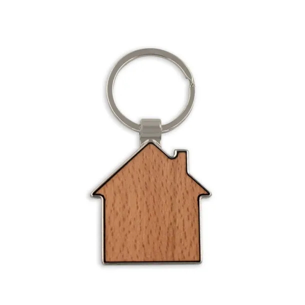  Keyring "house" wood