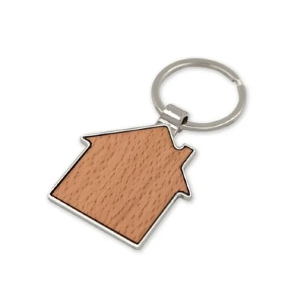  Keyring "house" wood