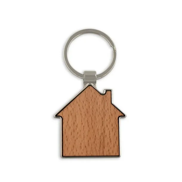  Keyring "house" wood