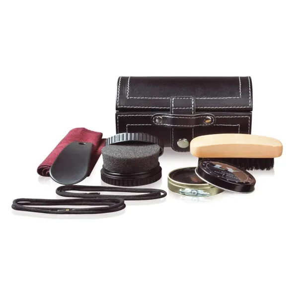  Essential shoe maintenance set Black