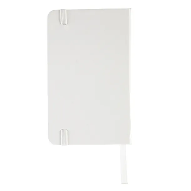 BADALONA notebook with lined pages 90x140 / 160 pages White