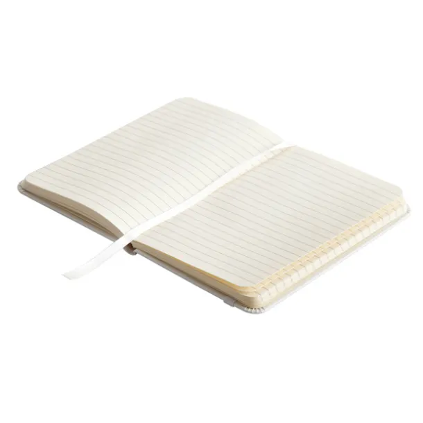 BADALONA notebook with lined pages 90x140 / 160 pages White