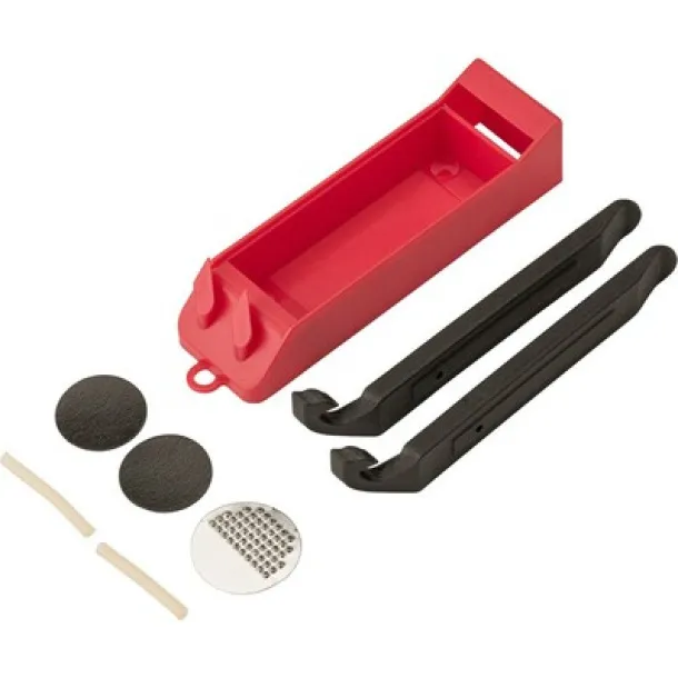  Bicycle tire repair set red