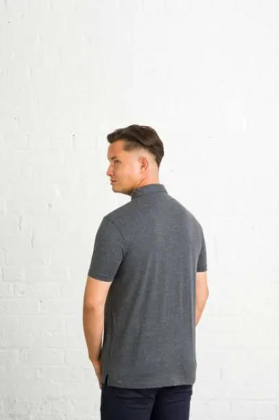  Slub polo majica kratkih rukava, 160 g/m2 - Just Polos Slub Charcoal