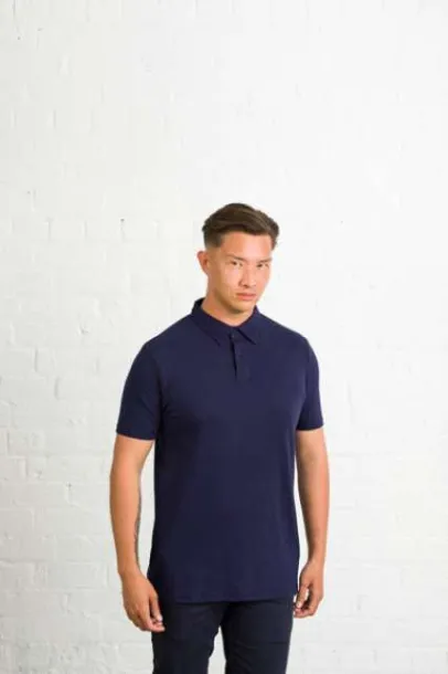 Slub polo majica kratkih rukava, 160 g/m2 - Just Polos Slub Navy