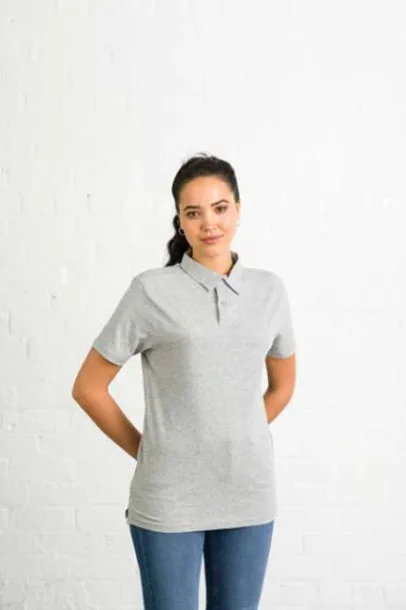  Slub polo majica kratkih rukava, 160 g/m2 - Just Polos Heather Grey