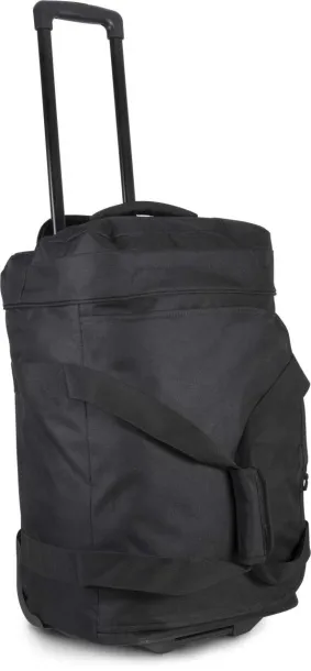  HOLDALL TROLLEY SUITCASE - MEDIUM SIZE - Kimood Black
