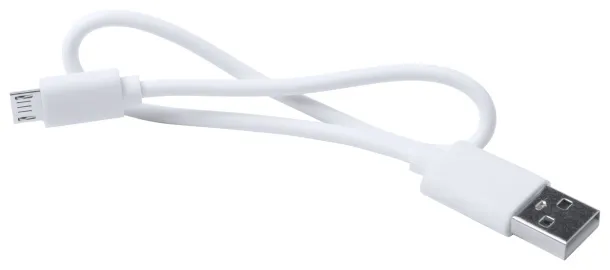 Spencer USB prijenosna baterija i USB stick Bijela Siva