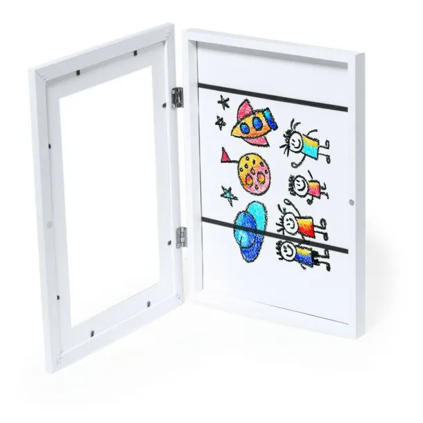  Picture display case approx. A4, photo frame white