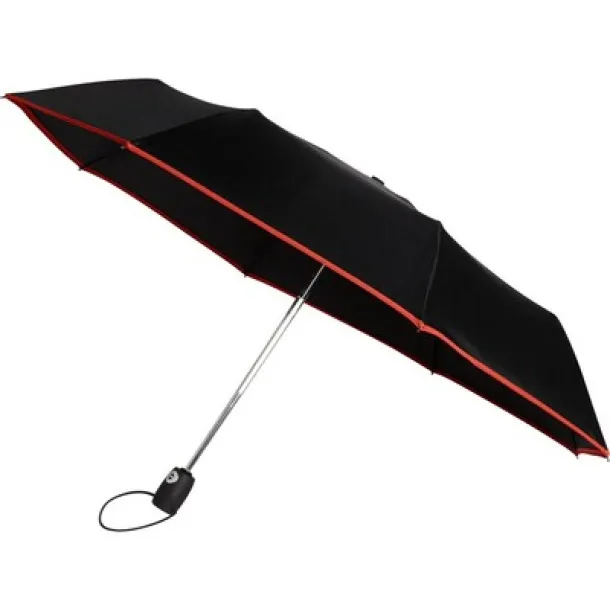  Automatic umbrella, stormproof, foldable Crvena
