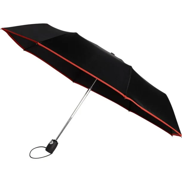 Automatic umbrella, stormproof, foldable Crvena