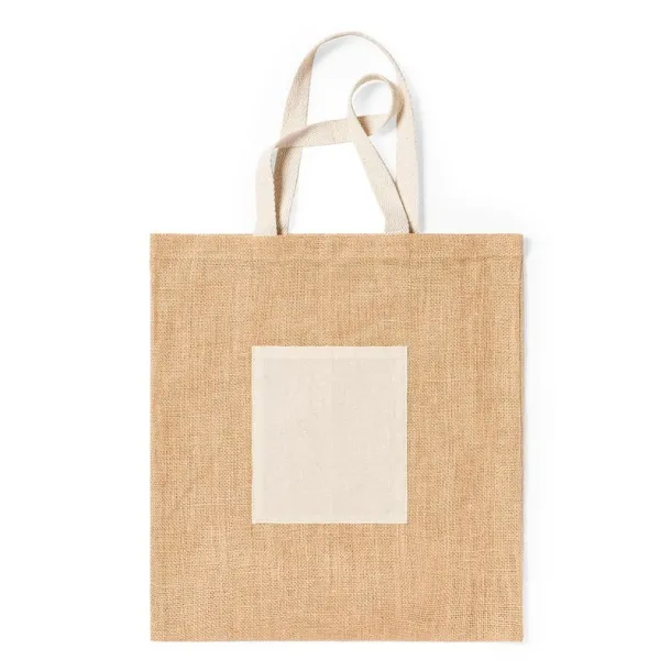  Jute shopping bag neutral