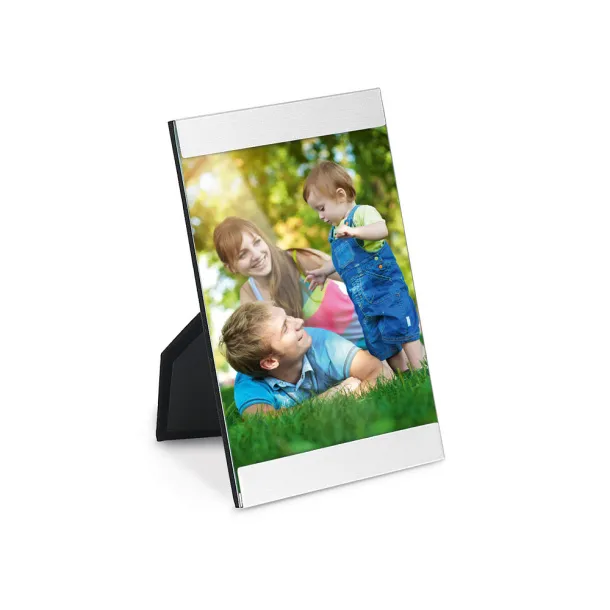 GUILLE Photo holder Satin silver