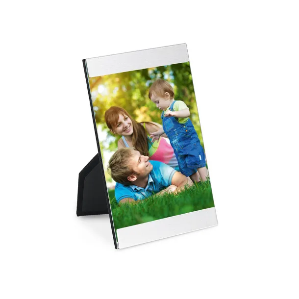 GUILLE Photo holder Satin silver