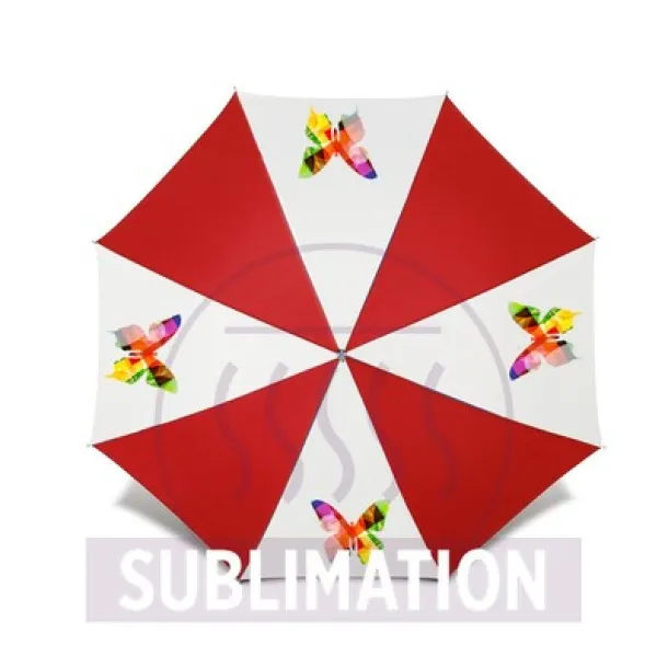  Automatic umbrella red