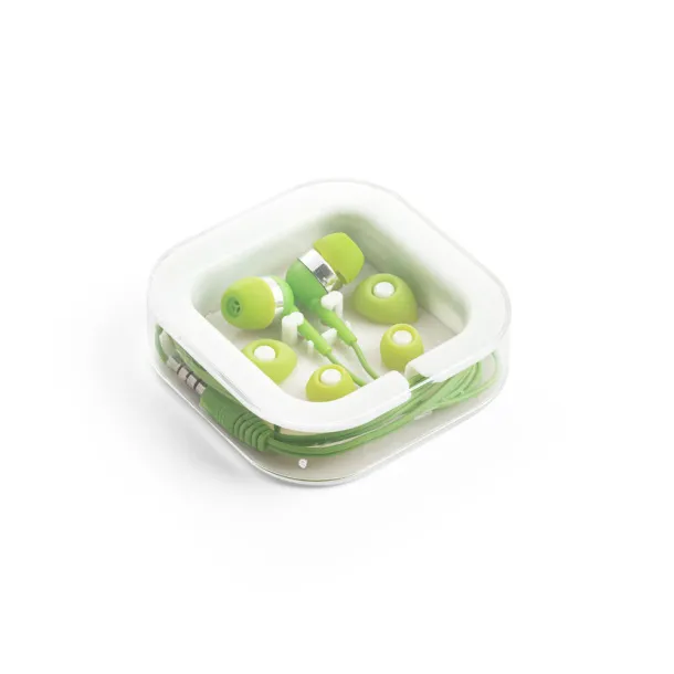 OSLER Earphones with microphone Light green