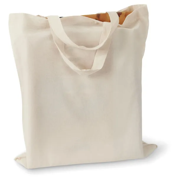 MARKETA + Cotton shopping bag 140 gr/m2 Beige