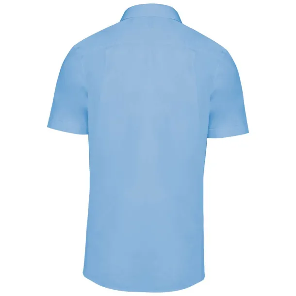  MEN'S SHORT-SLEEVED PILOT SHIRT - Kariban Sky blue