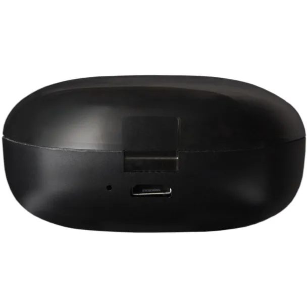Nitida TWS Bežične slušalice od bambusa Solid black
