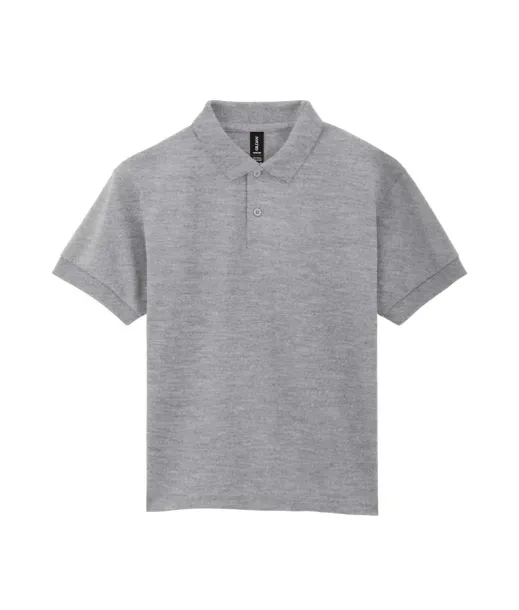 DRYBLEND® Dječja polo majica kratkih rukava - Gildan Ideal Oxford Grey