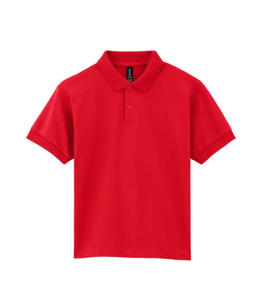 DRYBLEND® Dječja polo majica kratkih rukava, 203 g/m2 - Gildan Crvena