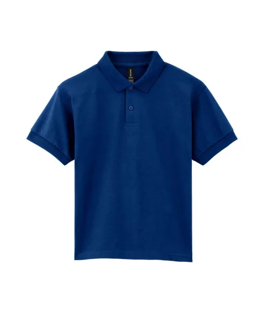 DRYBLEND® Dječja polo majica kratkih rukava, 203 g/m2 - Gildan Mornarsko plava