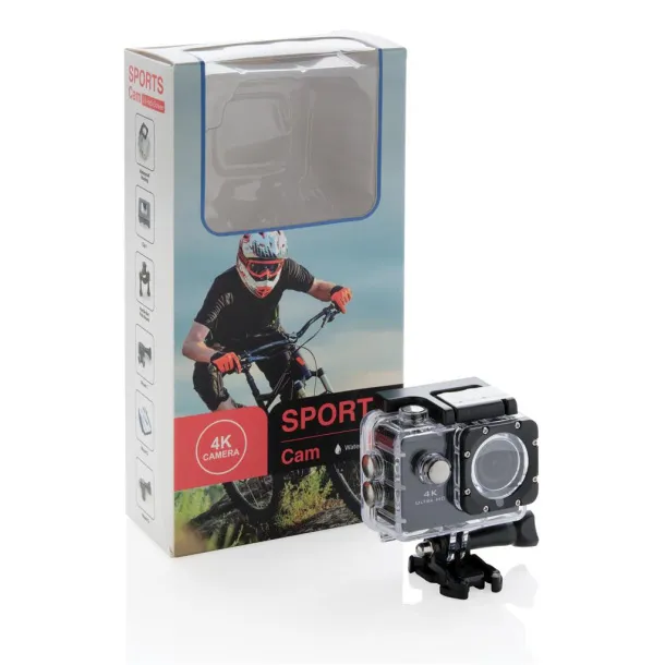  4K sportska kamera Crna