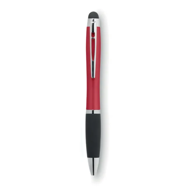 RIOLIGHT Twist ball pen with light Red