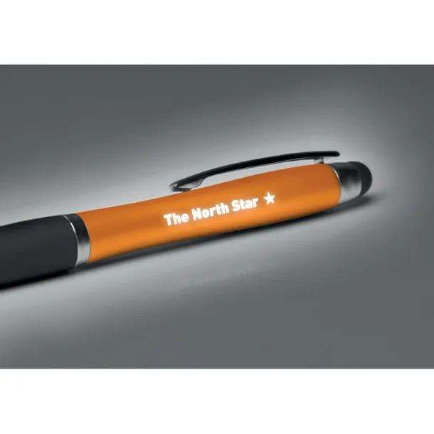 RIOLIGHT Twist ball pen with light Orange