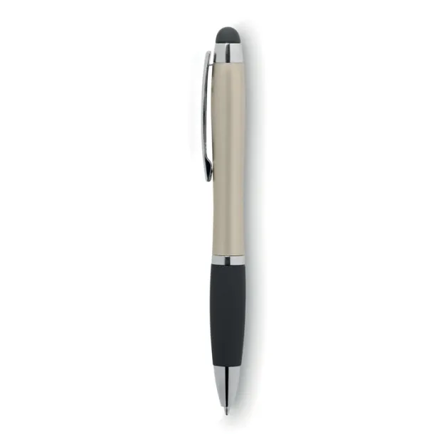 RIOLIGHT Twist ball pen with light Champagne