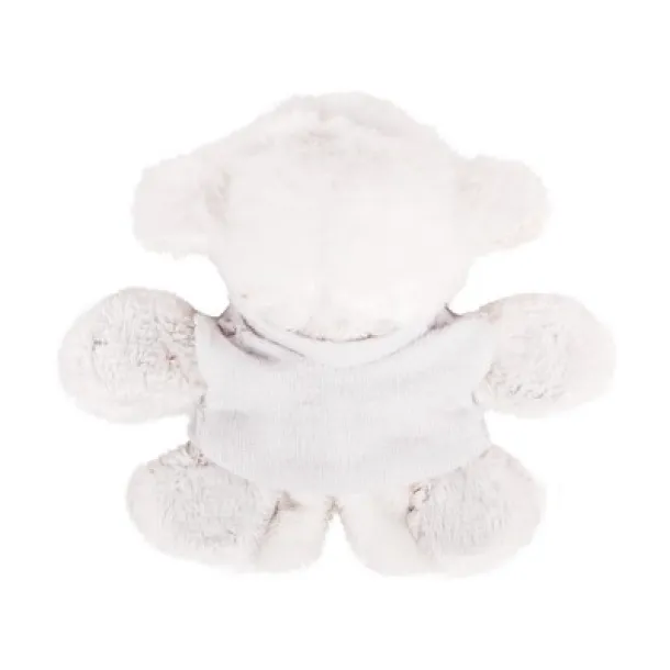 Fraidy Plush sheep, magnet white