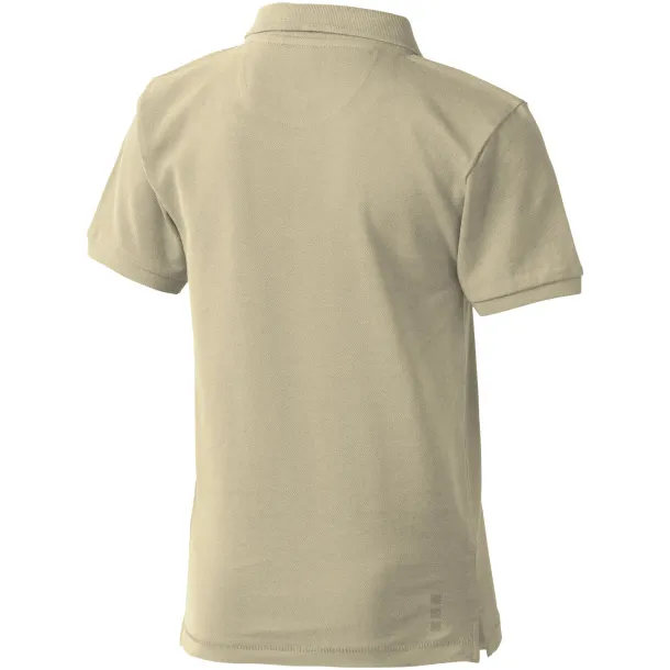 Calgary dječja polo majica kratkih rukava - Elevate Khaki