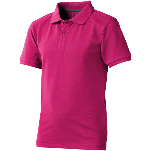 Calgary dječja polo majica kratkih rukava - Elevate Magenta